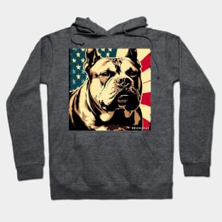 XL American Bully Pop Art Hoodie